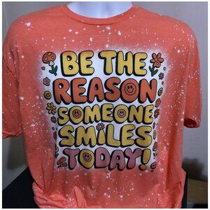 Gildan Soft style Bleached Tee, Be The Reason Graphic Bleached Tees